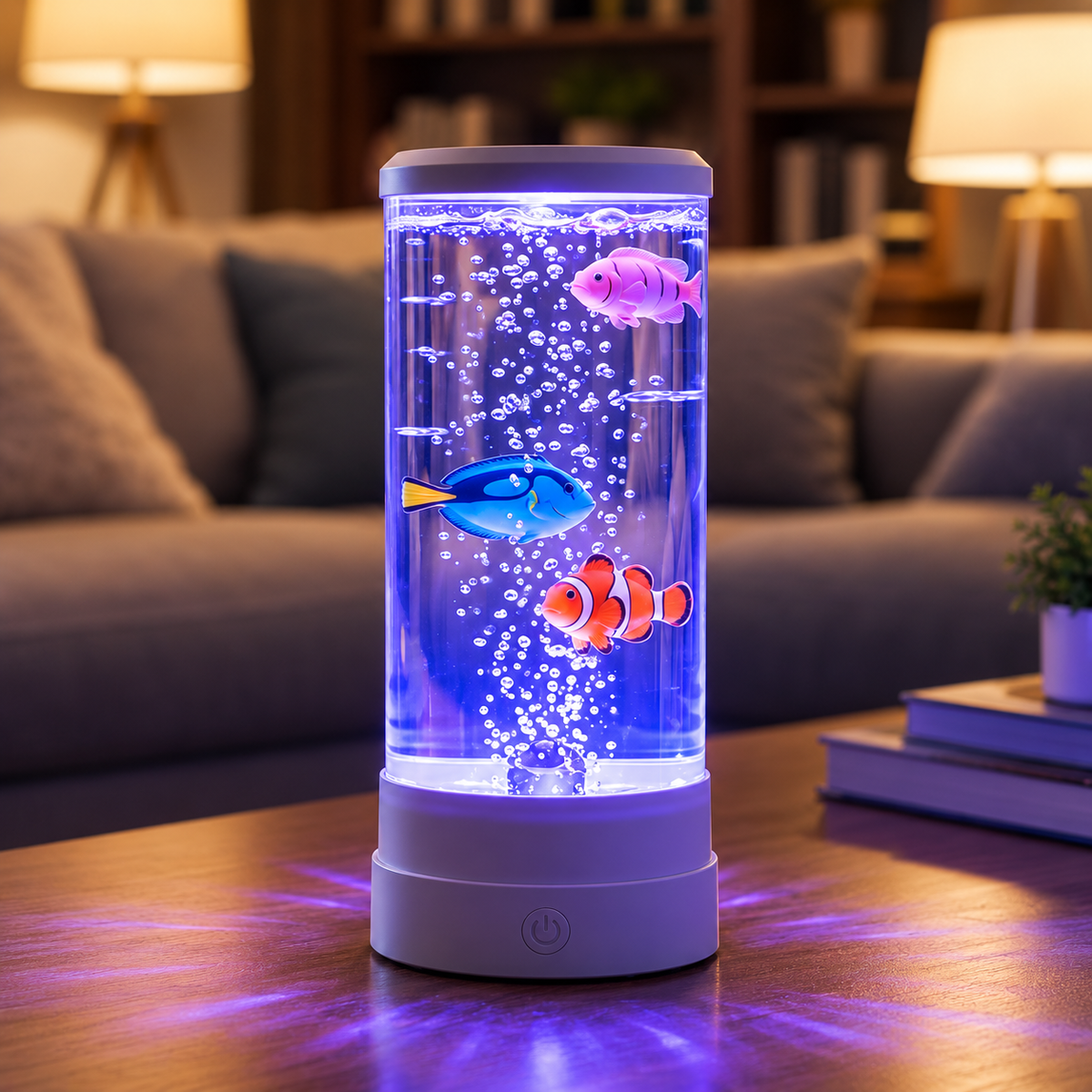 LED Bubble Fish Aquarium Lamp