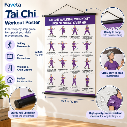 Faveta Tai Chi Workout Poster