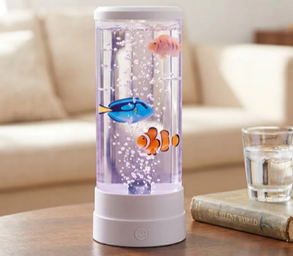 Lifelike Fish LED Bubble Lamp