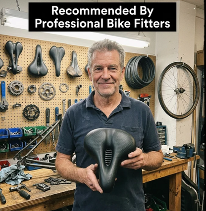 Ride Longer. Forget About Saddle Pain.