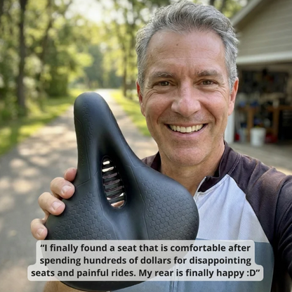 Ride Longer. Forget About Saddle Pain.