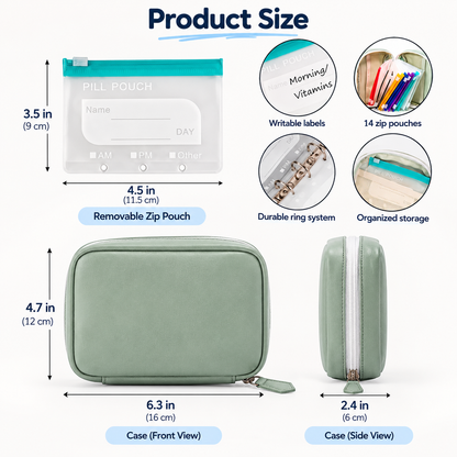 Faveta Travel Pill Organizer