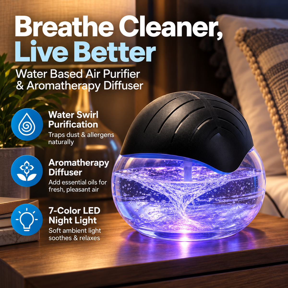 Water Fresh Air Scent Purifier