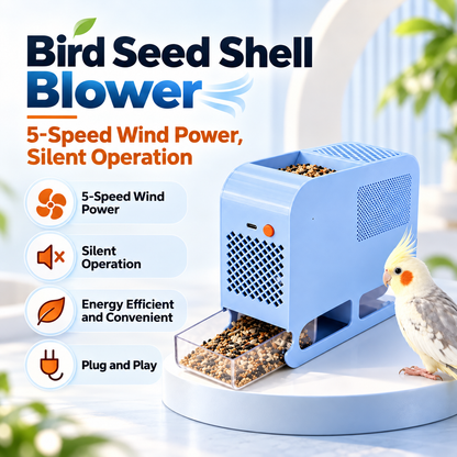 Electric Bird Seed Sheller & Chaff Separator