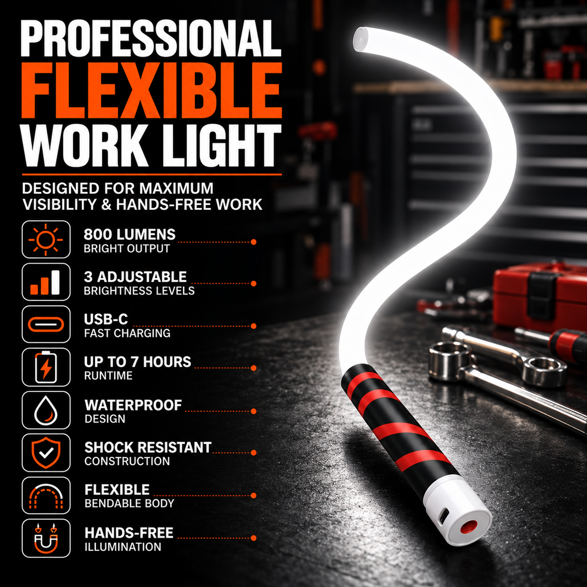 Flexible Work Light