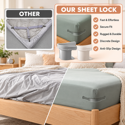 No-Slip Bed Corner Clips