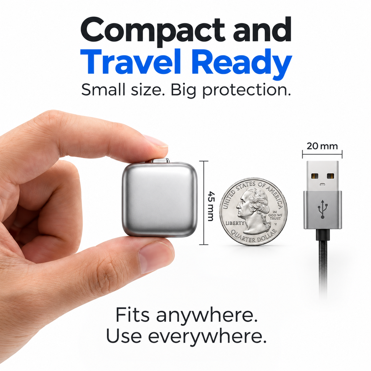 Auto Cut-Off USB-C Charging Adapter