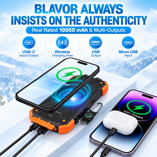 Emergency Solar Power Bank