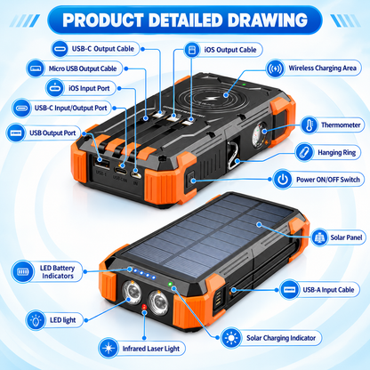 Emergency Solar Power Bank