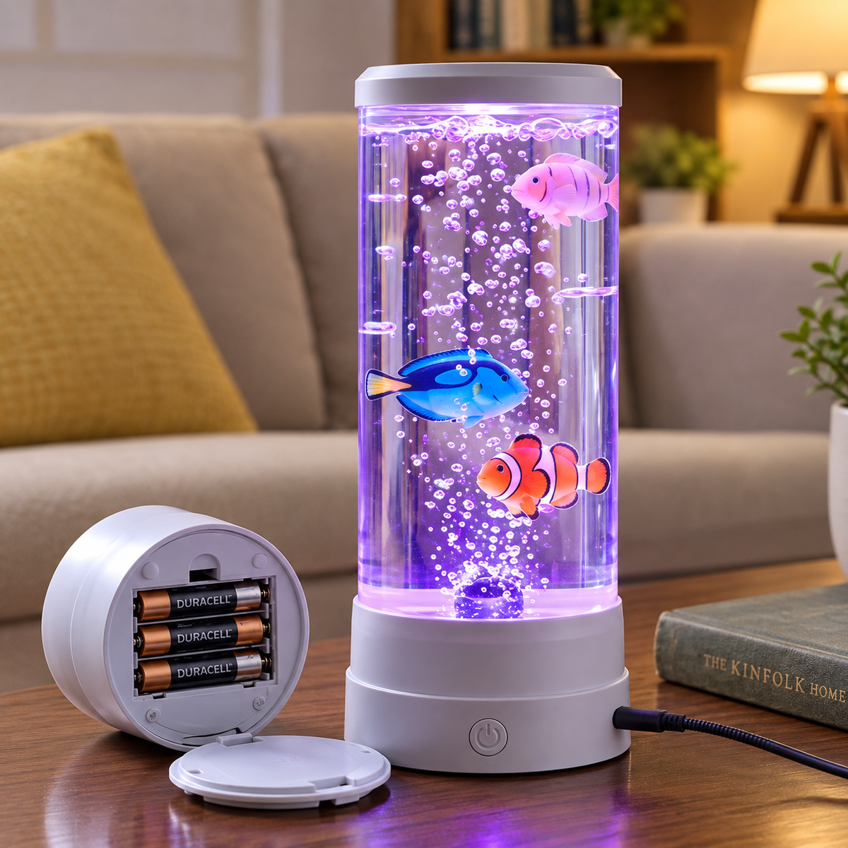 LED Bubble Fish Aquarium Lamp