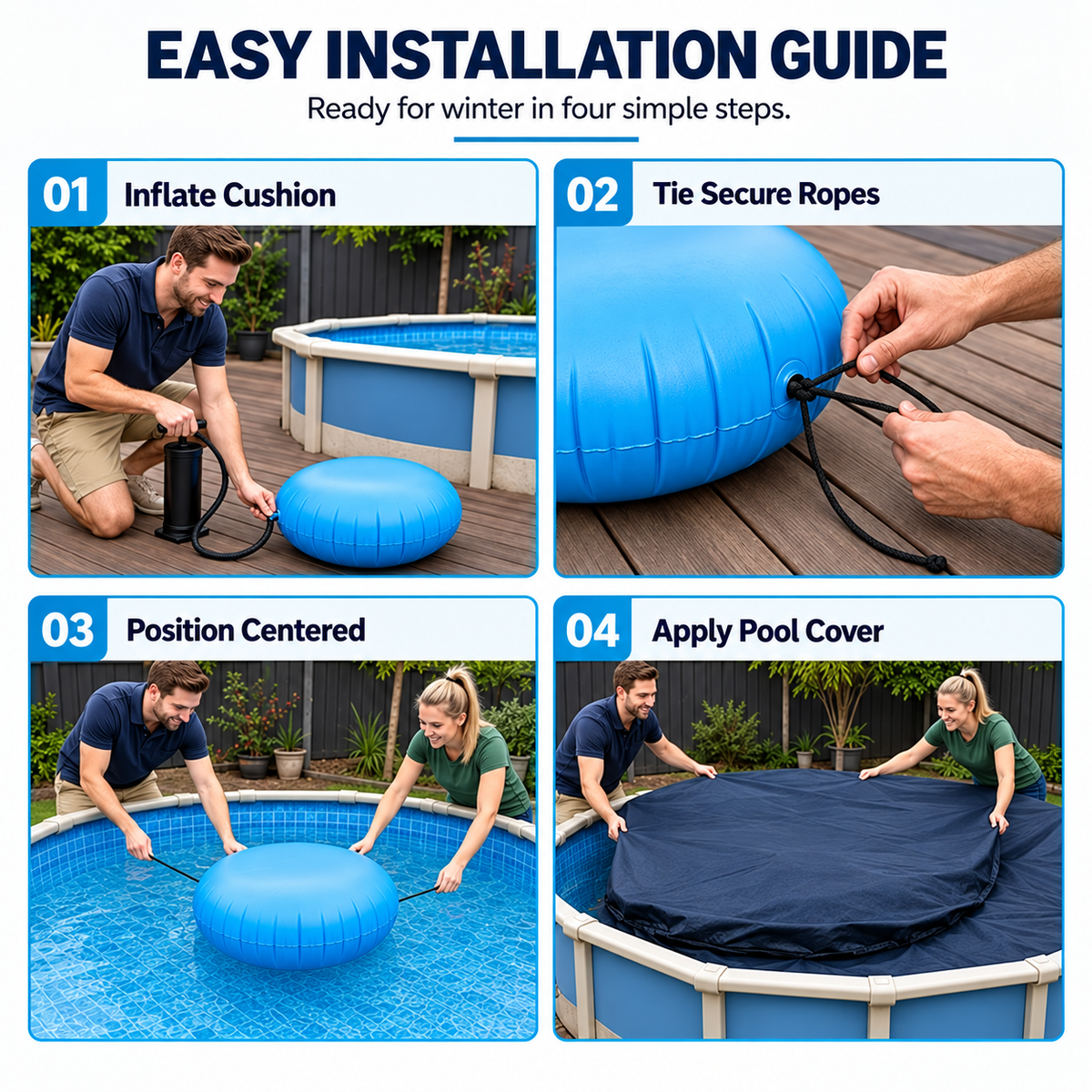 Inflatable Pool Winterizing Air Pillow
