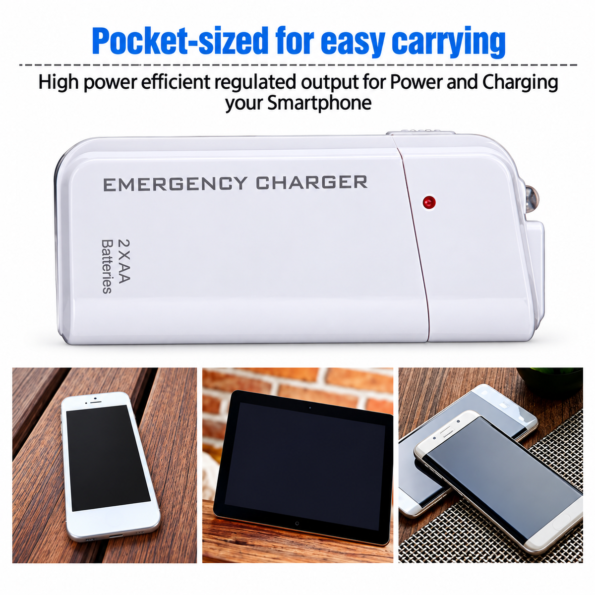 Battery Emergency Phone Charger Power Bank