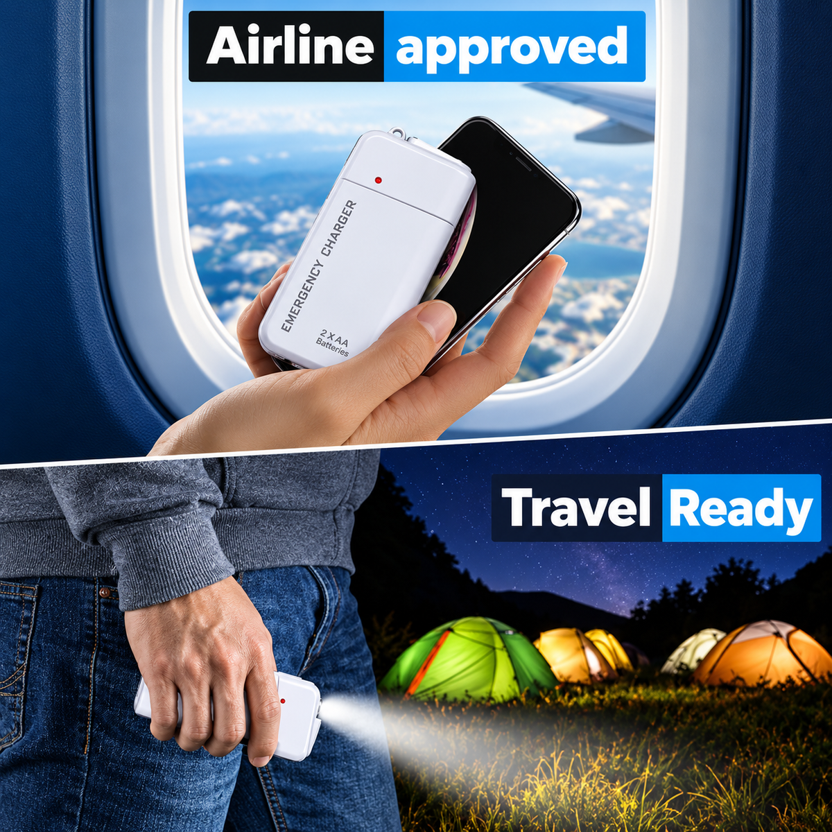 Battery Emergency Phone Charger Power Bank