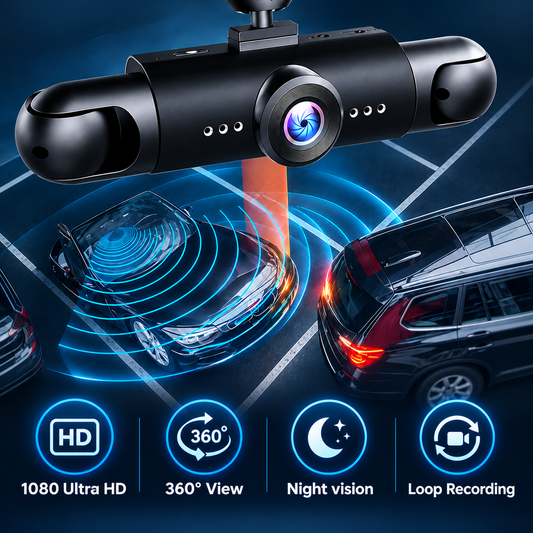 360° Full View Dashcam