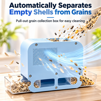 Electric Bird Seed Sheller & Chaff Separator