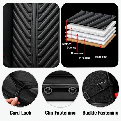 Waterproof PU Leather Car Seat Covers