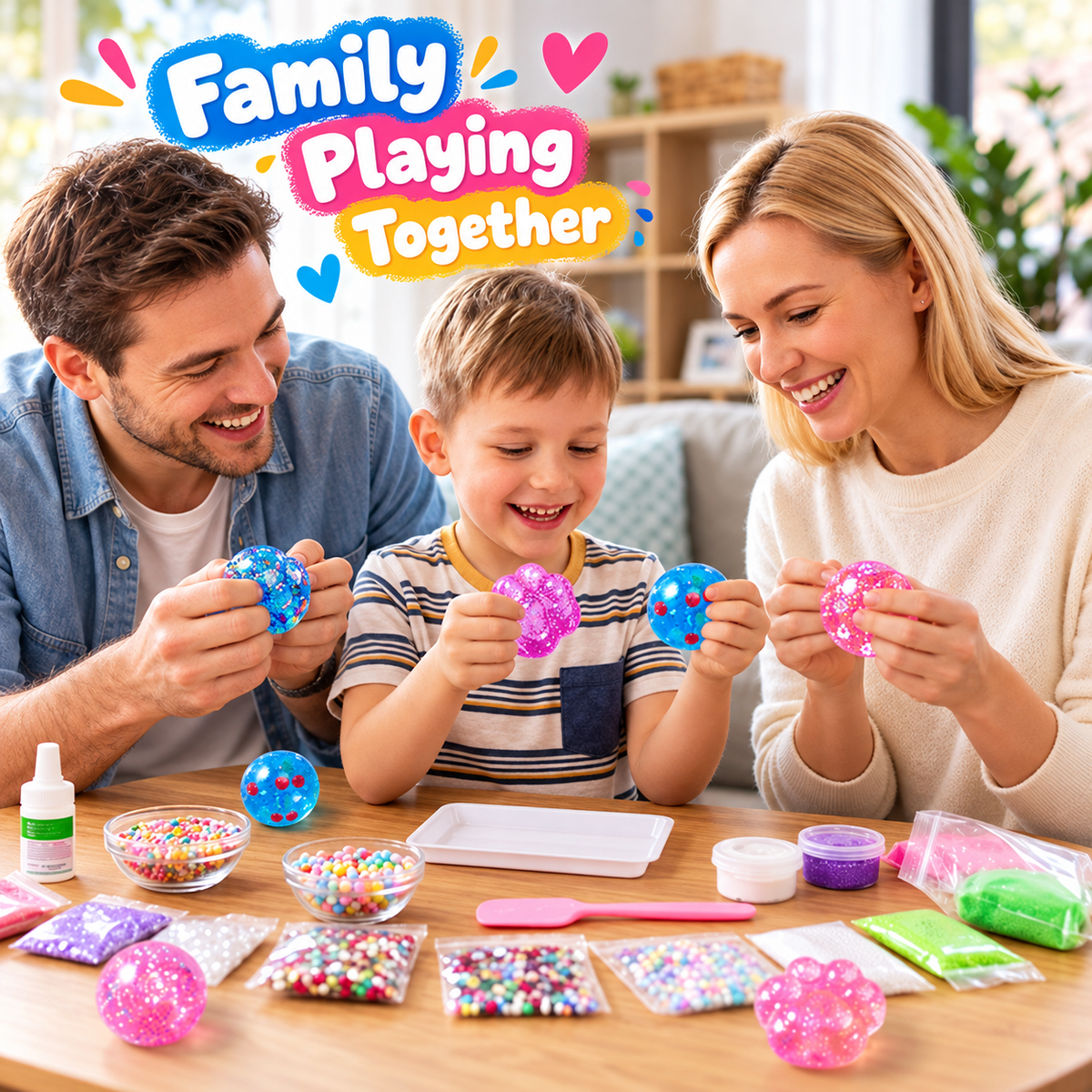 DIY Crystal Squishy Toy Kit