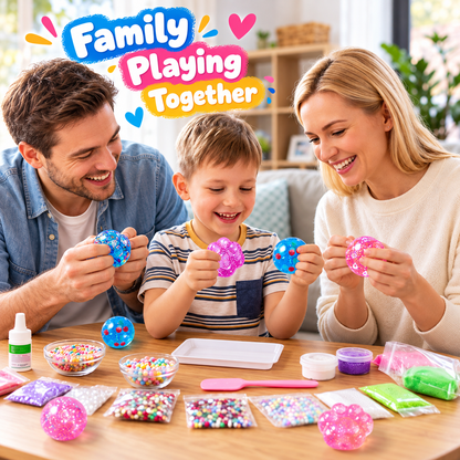 DIY Crystal Squishy Toy Kit