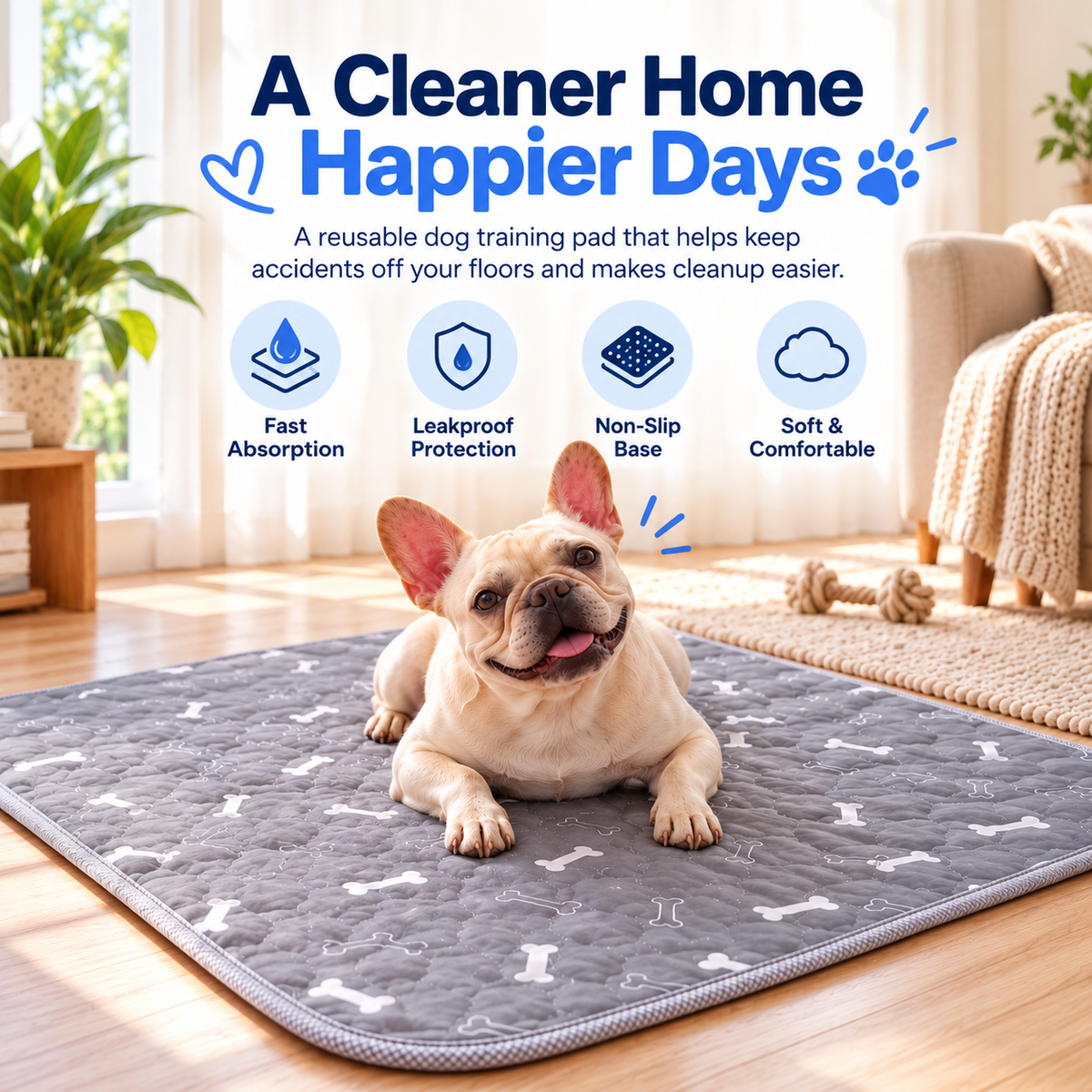 PuppyPad - The Last Pee Pad You'll Get