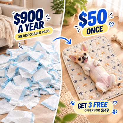 PuppyPad - The Last Pee Pad You'll Get