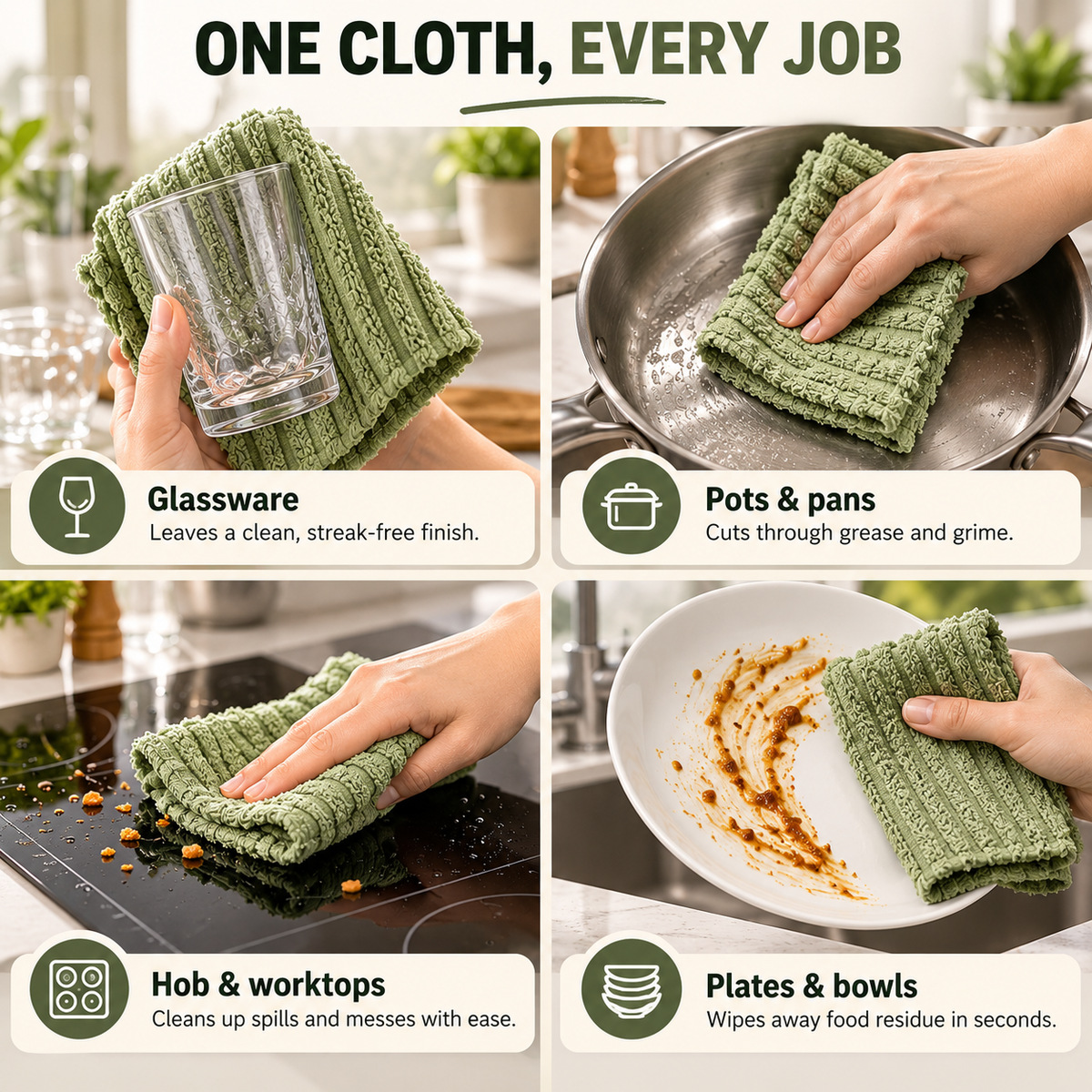 Faveta Reusable Bamboo Towels