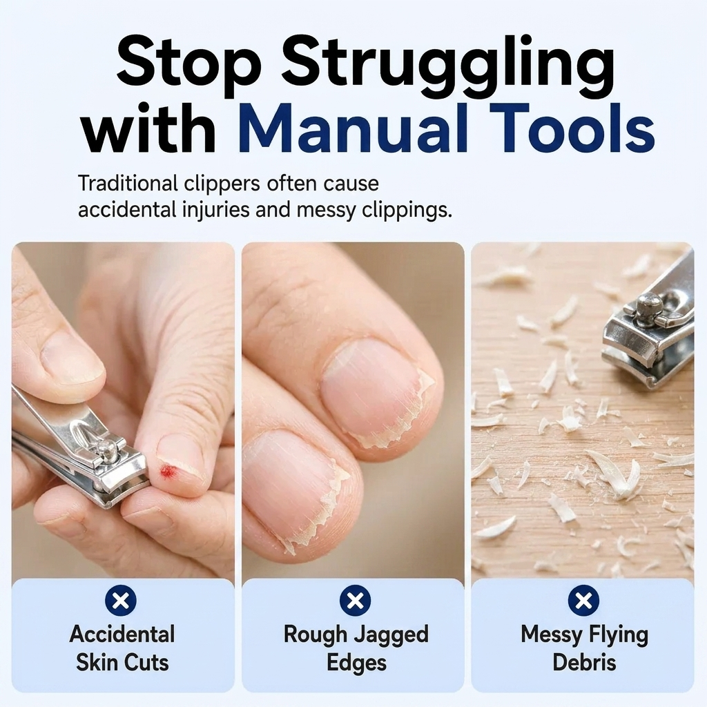 💅 2-in-1 Electric Nail Clipper & Smoother 🌟