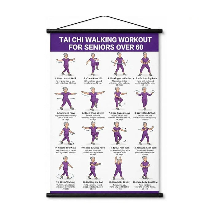 Faveta Tai Chi Workout Poster