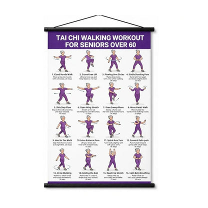 Faveta Tai Chi Workout Poster